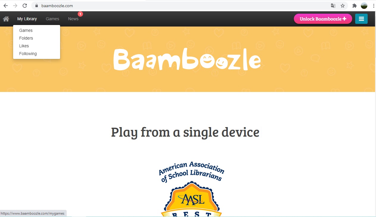 Web 2.0 Araçları: Baamboozle