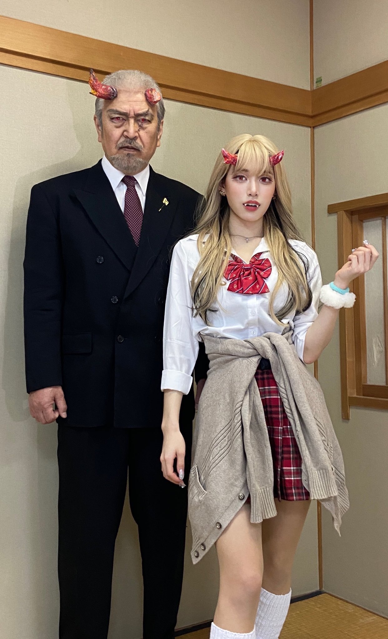 Cosplay Yapan Baba-Kız Çifti Viral Oldu