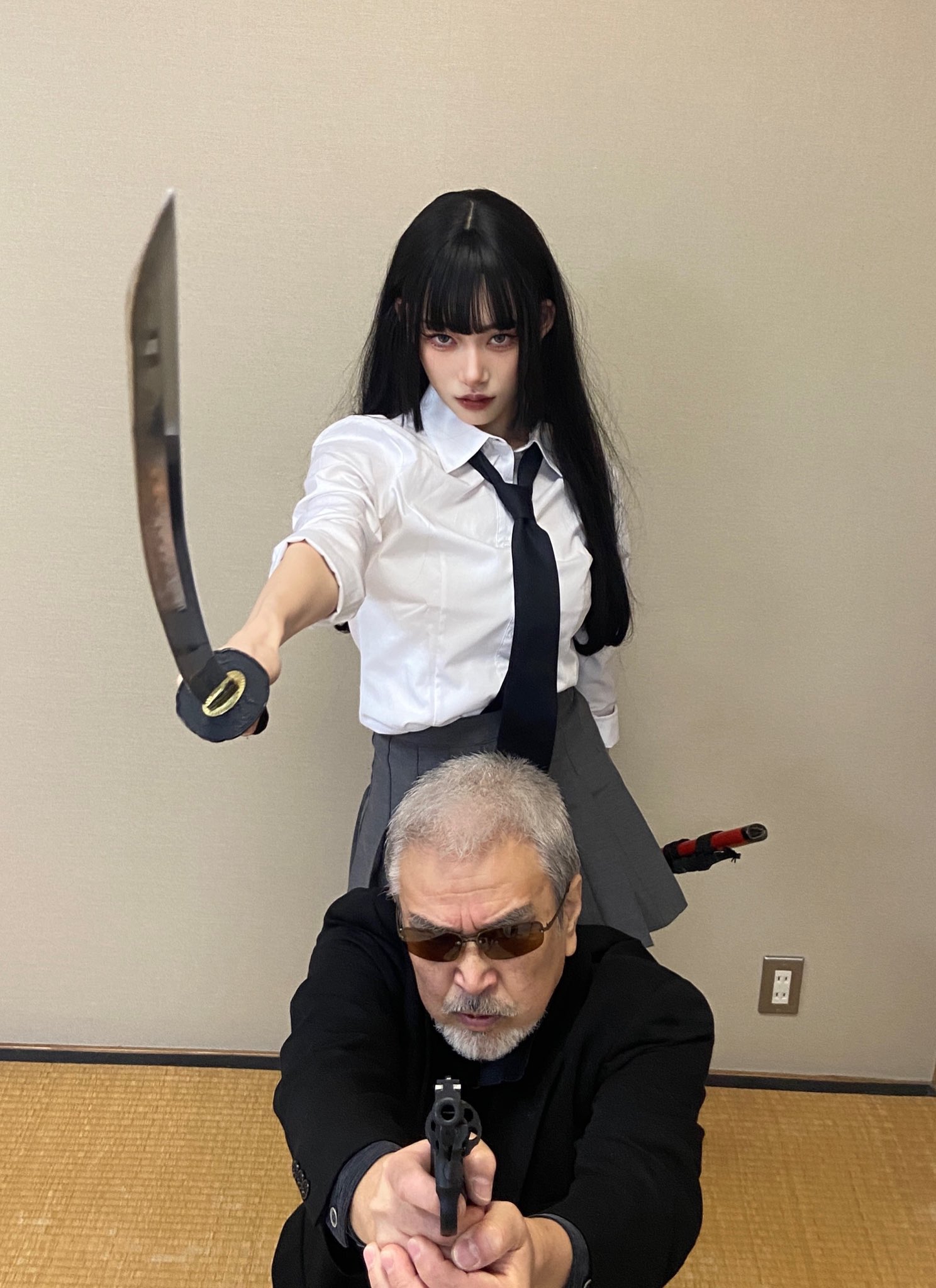 Cosplay Yapan Baba-Kız Çifti Viral Oldu