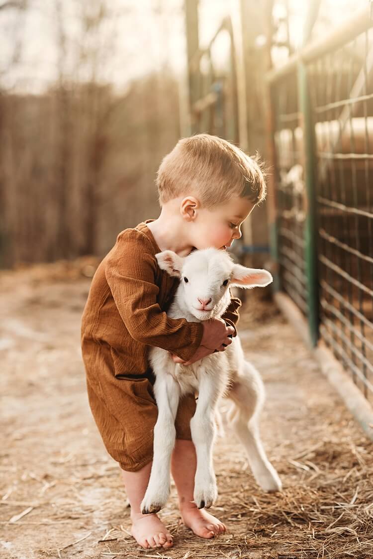 Çocuklar ve Hayvanlar Arasındaki Dostluk