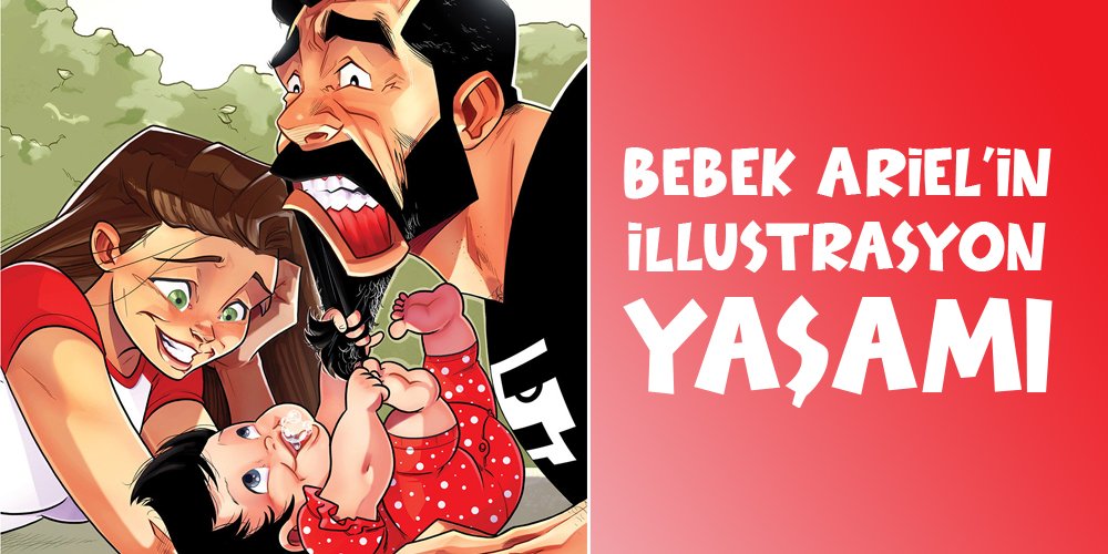 Bebek Ariel'in İllüstrasyon Yaşamı