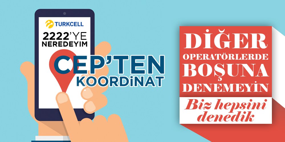 Cep'ten Koordinat Hangi Operatörde Var?