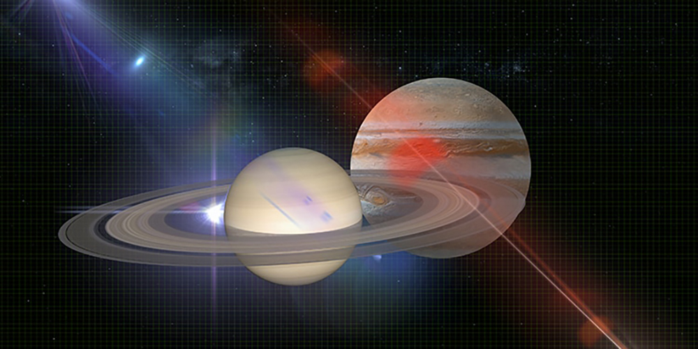 Jüpiter ve Satürn’ün Büyük Kavuşması